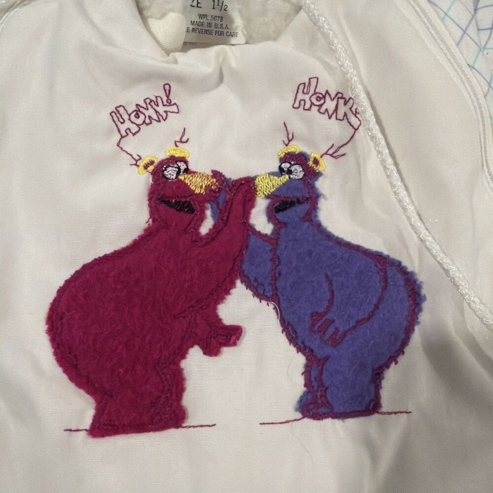 Vintage 90s Sesame Street Snow Suit, 1.5 Yrs - Picture 2 of 9